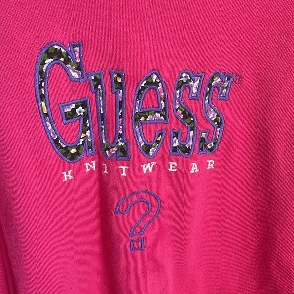 Vintage Guess Knitwear Crewneck Sweatshirt - Picture 2 of 6